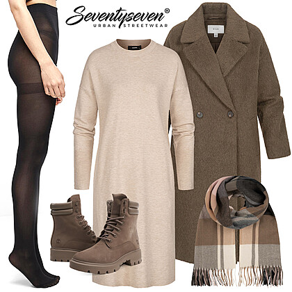Elegante winterjas Outfit 28559