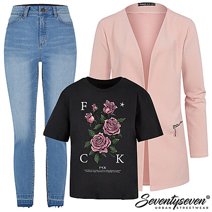 Casual blazerstijl Outfit 28687