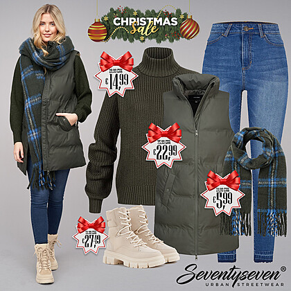 Gebreide stijl Outfit 28791