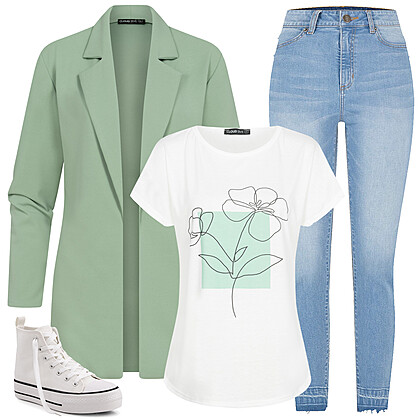 Bloemen chic Outfit 28868