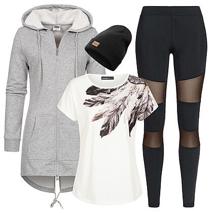 Vederlichte stijl Outfit 28877