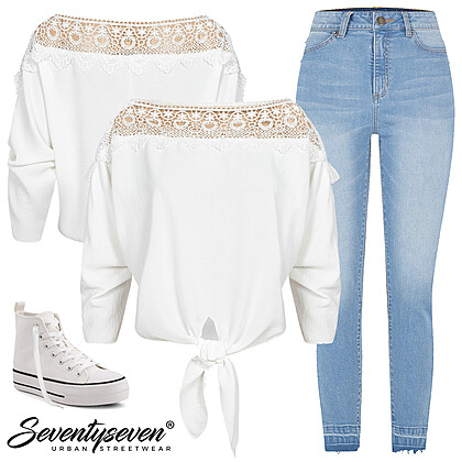Luchtige stadslook Outfit 28991