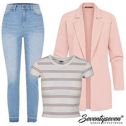 Casual blazerstijl Outfit 29006