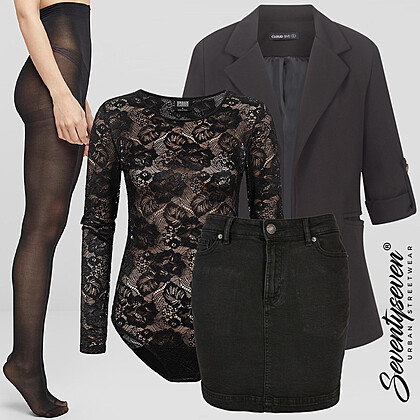 Chic in zwart Outfit 29130