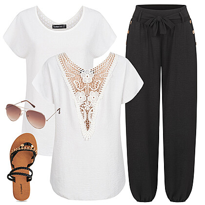 Eenvoudige schoonheid Outfit 29206