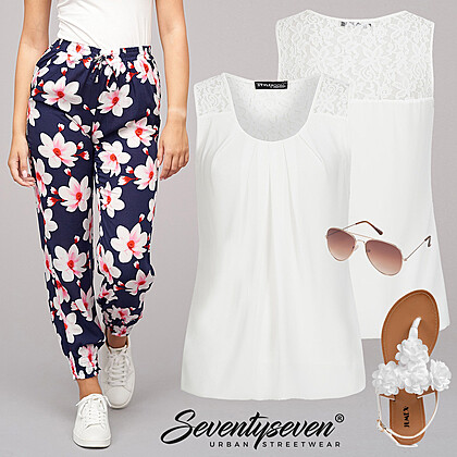 Lente-achtige lichtheid Outfit 29207