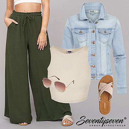 Trend van denim jasjes Outfit 29305