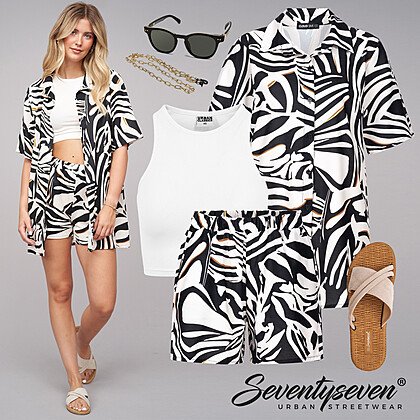 Zwart en wit Outfit 29308