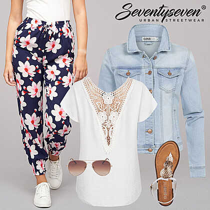 Jouw bloemige stijl Outfit 29333