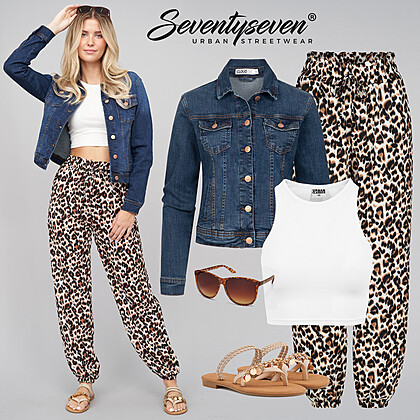 Losse denim look Outfit 29353