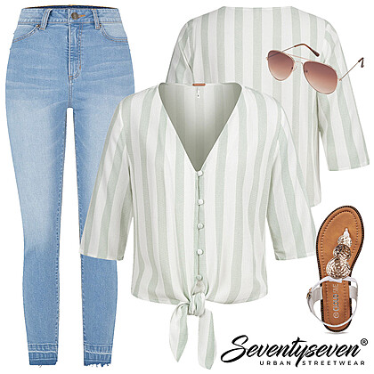 Stijlvolle vrijetijdsmode Outfit 29373