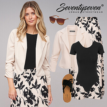 Bloemen kantoorstijl Outfit 29420