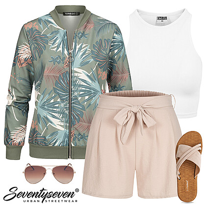 Tropische Zomerwereld Outfit 29434