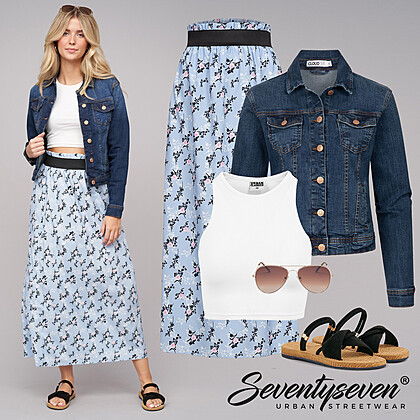 Blauwe zomer droom Outfit 29442