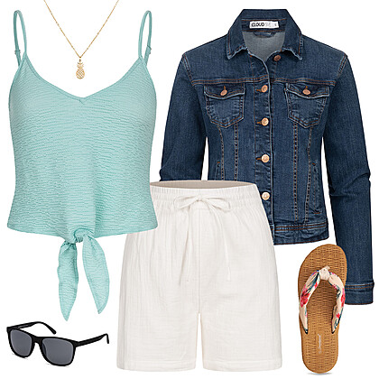 Frisse denimtrend Outfit 29480