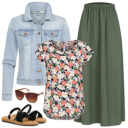 Bloemrijke modeliefde Outfit 29485