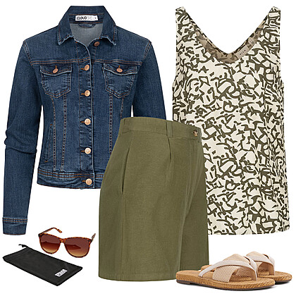 Luchtige stadslook Outfit 29490
