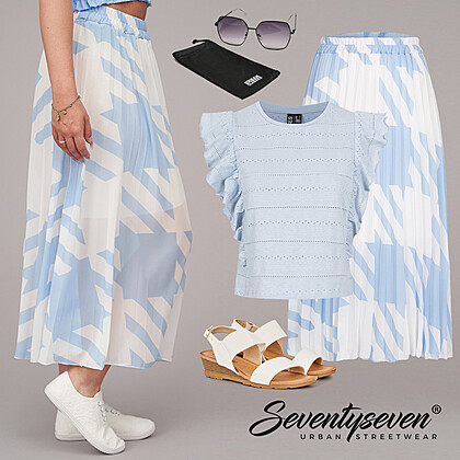Mode Droom in Blauw Outfit 29509