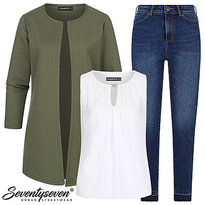 Elegante Alltagseinfachheit Outfit 29545