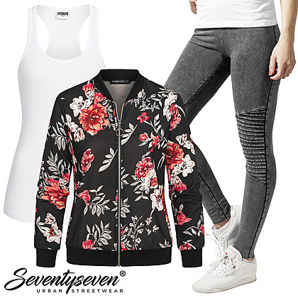 Floraler Trendstyle Outfit 29546