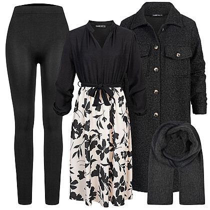 Herfstbetovering Trend Outfit 29679