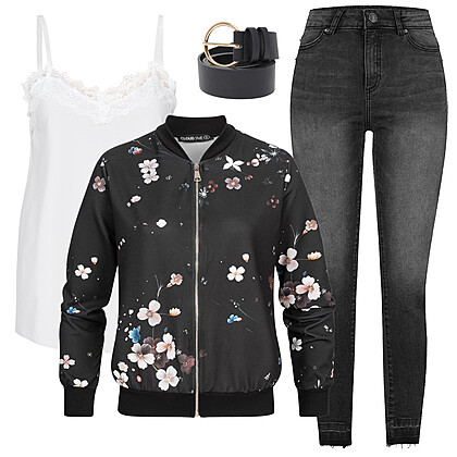 Lssiger Alltagslook Outfit 29753